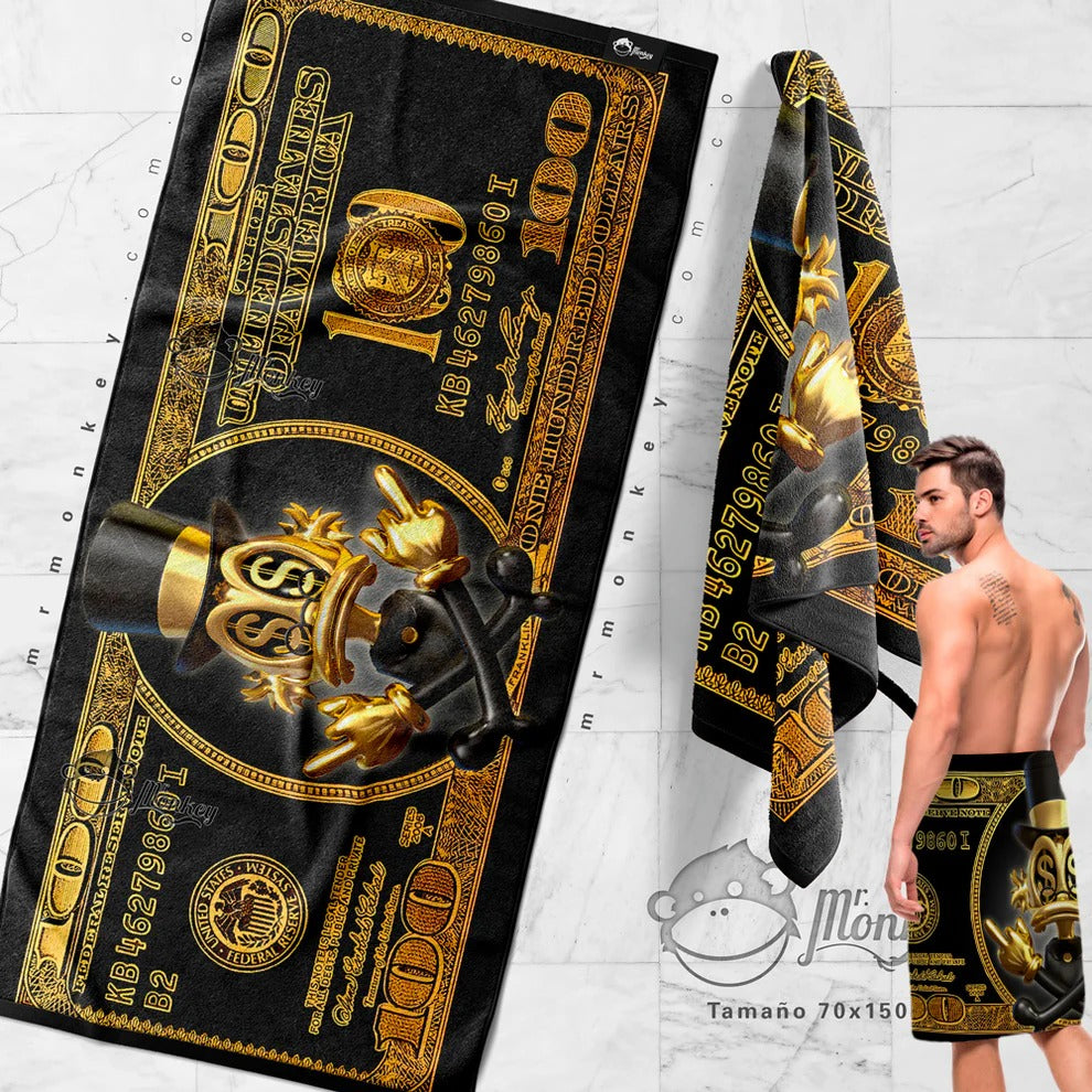 OFERTA 2x1 | Toallas Estampadas Premium 150 x 70 cm
