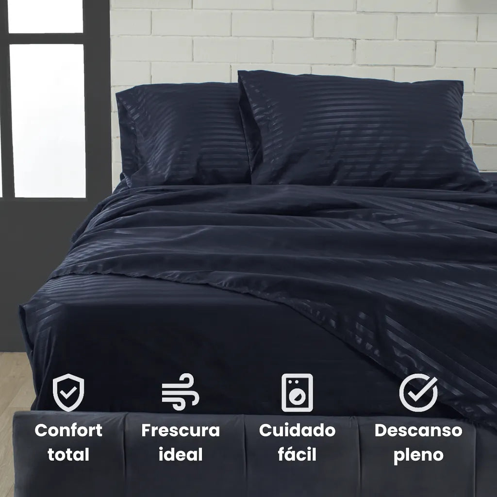 OFERTA 2X1 | JUEGO DE SABANAS PREMIUM 4 PIEZAS