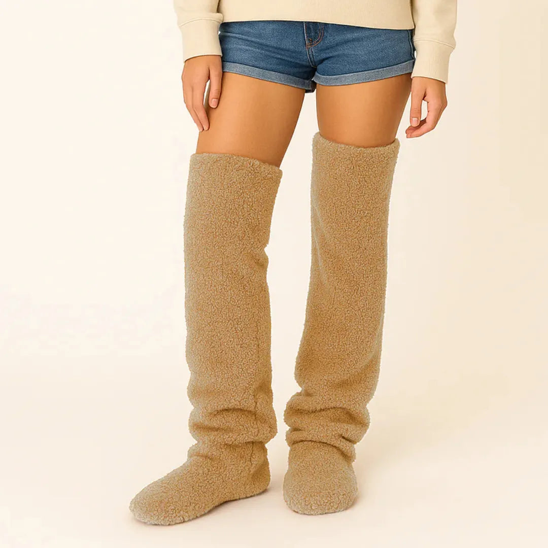 OFERTA 2X1 | Medias Largas y Felpudas Para Frio