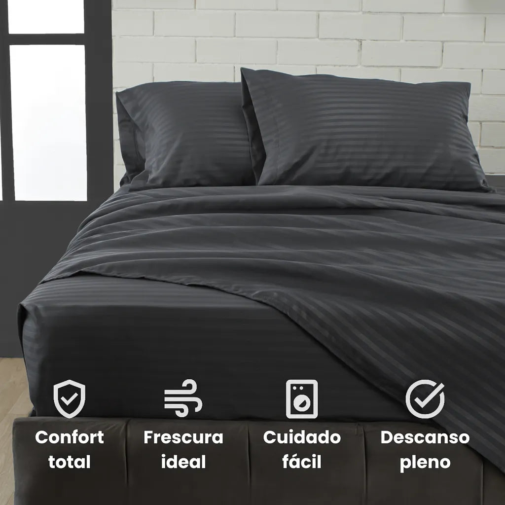 OFERTA 2X1 | JUEGO DE SABANAS PREMIUM 4 PIEZAS
