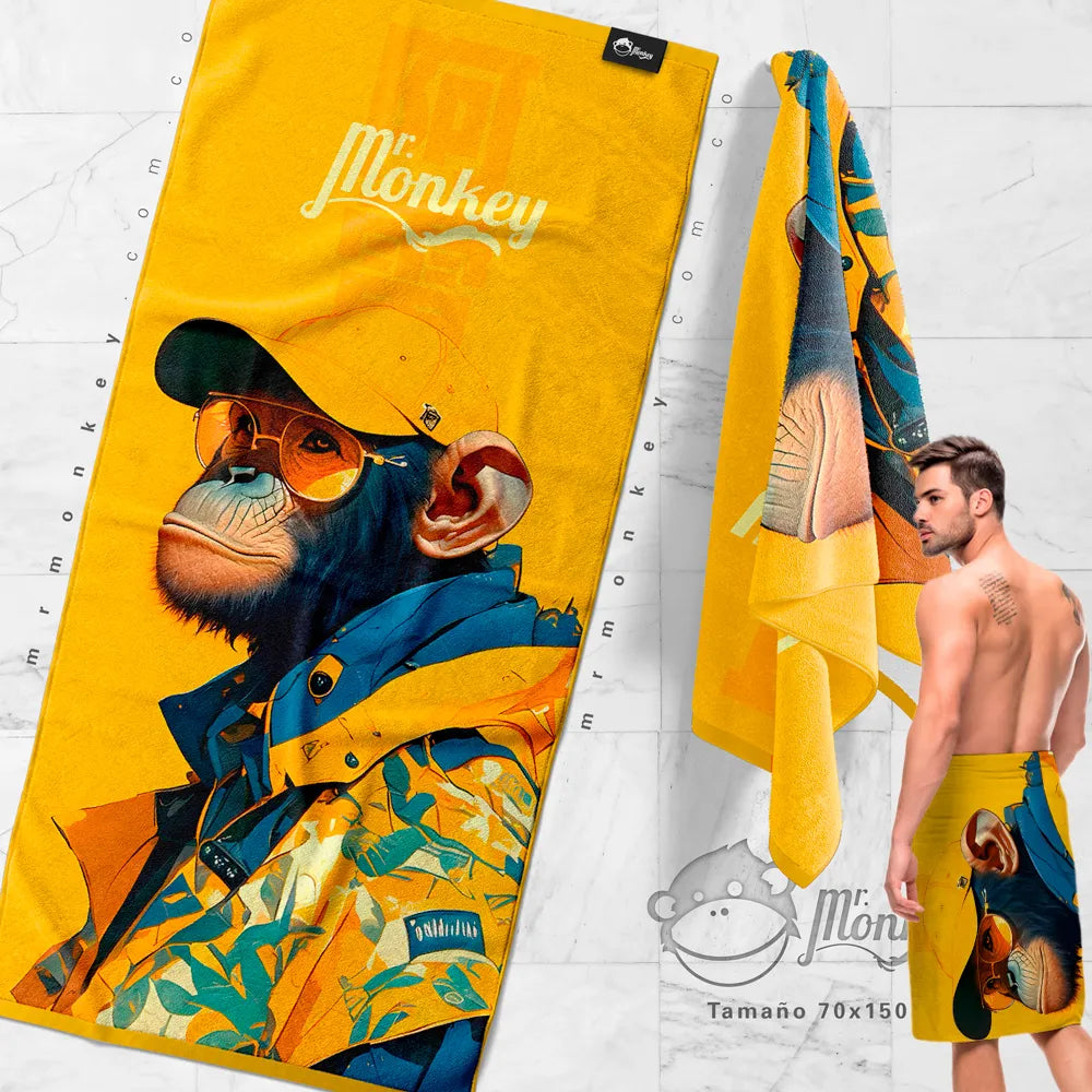 OFERTA 2x1 | Toallas Estampadas Premium 150 x 70 cm