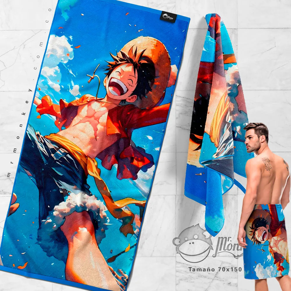 OFERTA 2x1 | Toallas Estampadas Premium 150 x 70 cm