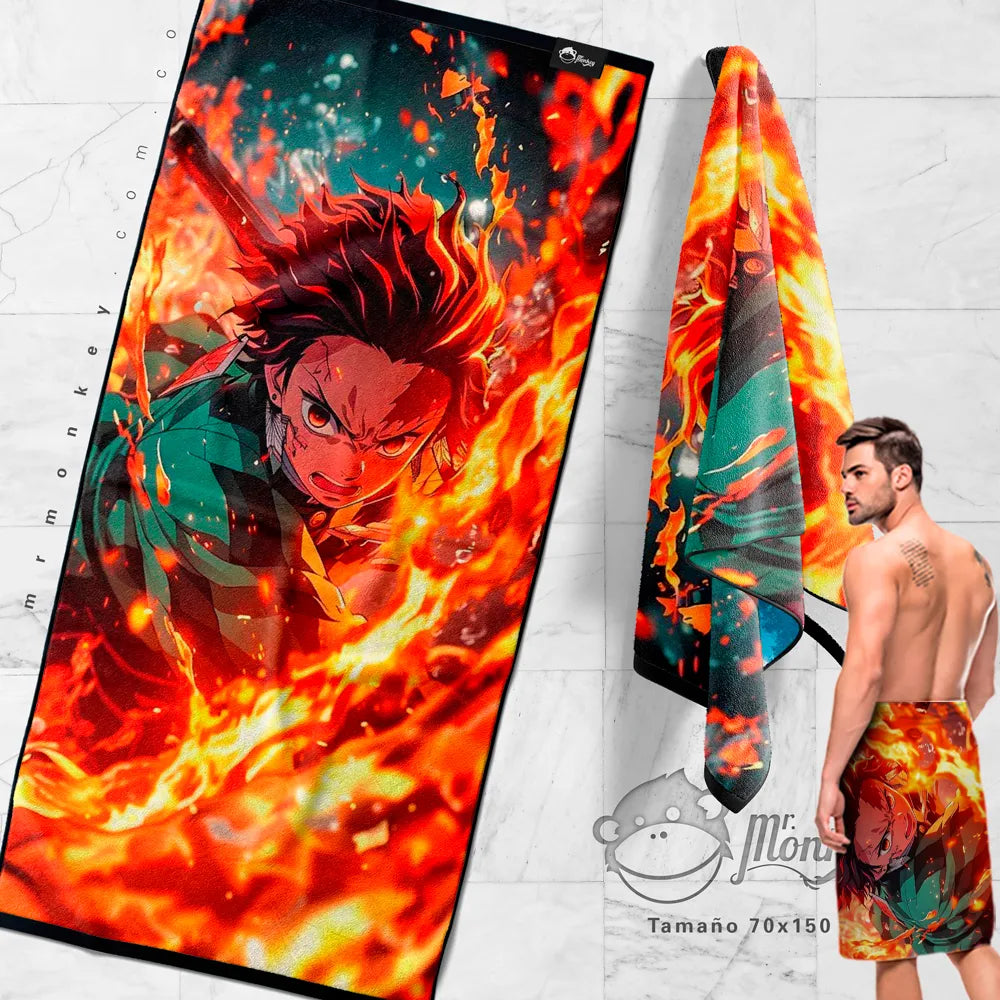 OFERTA 2x1 | Toallas Estampadas Premium 150 x 70 cm