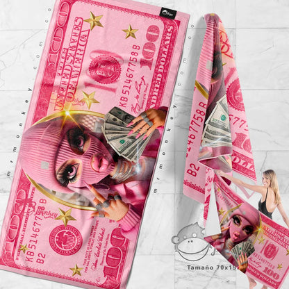 OFERTA 2x1 | Toallas Estampadas Premium 150 x 70 cm