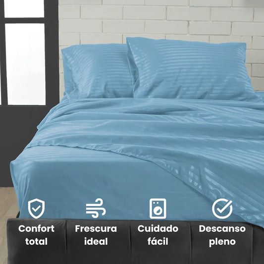 OFERTA 2X1 | JUEGO DE SABANAS PREMIUM 4 PIEZAS