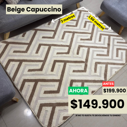 Alfombra Velvet Premium 2 mts x 1,50 mts