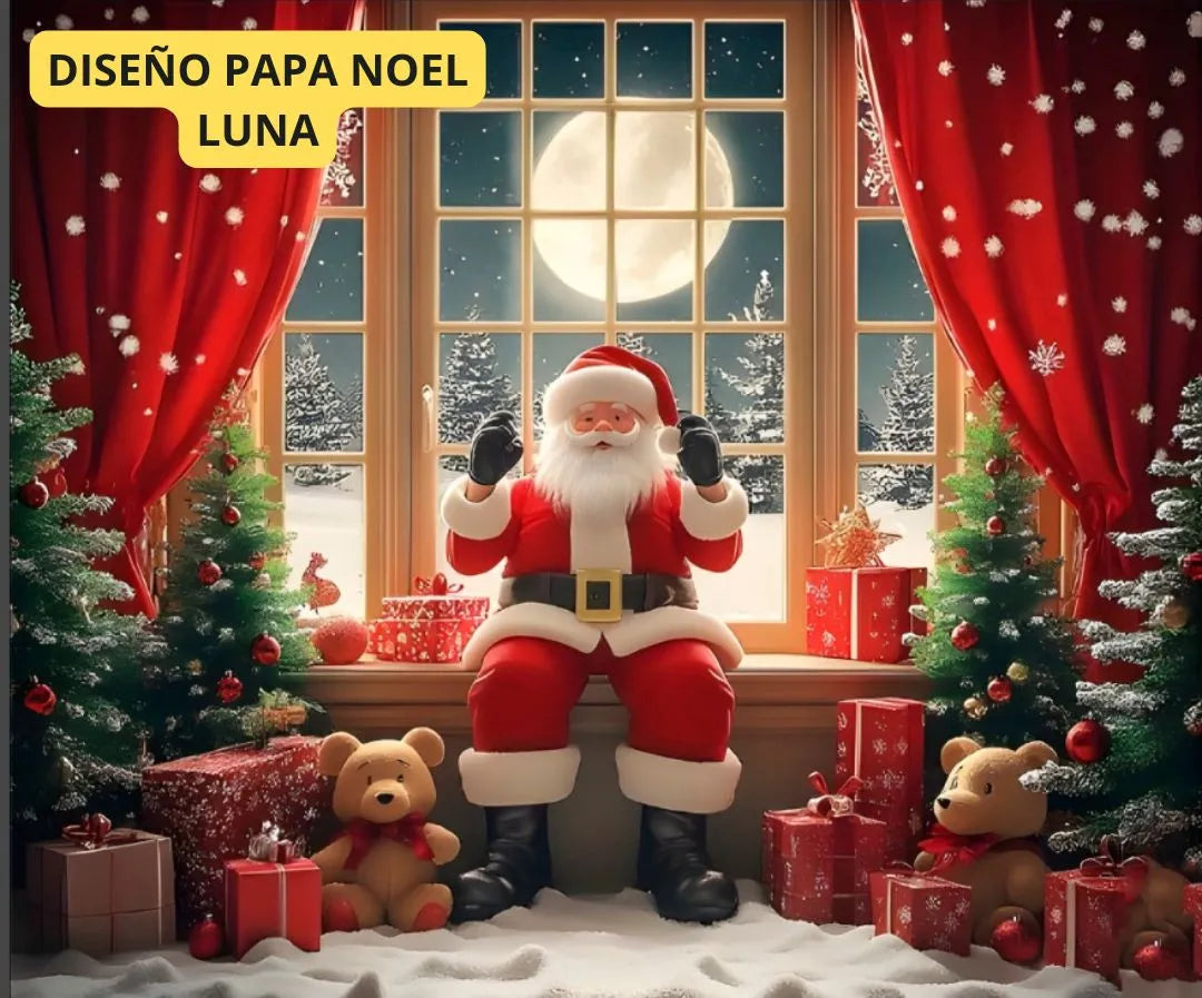 Telón Navideño para Pared 2,50 mts x 2 mts