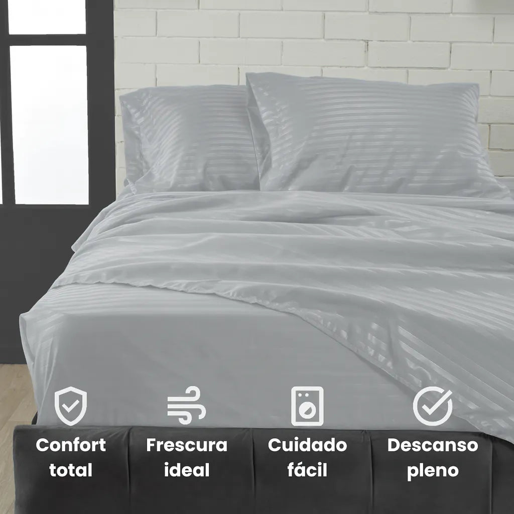 OFERTA 2X1 | JUEGO DE SABANAS PREMIUM 4 PIEZAS