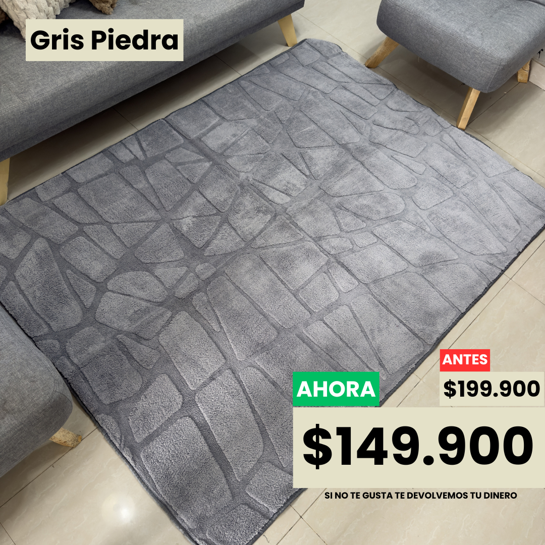 Alfombra Velvet Premium 2 mts x 1,50 mts