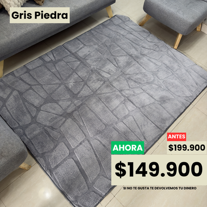 Alfombra Velvet Premium 2 mts x 1,50 mts