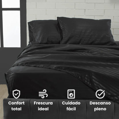 OFERTA 2X1 | JUEGO DE SABANAS PREMIUM 4 PIEZAS