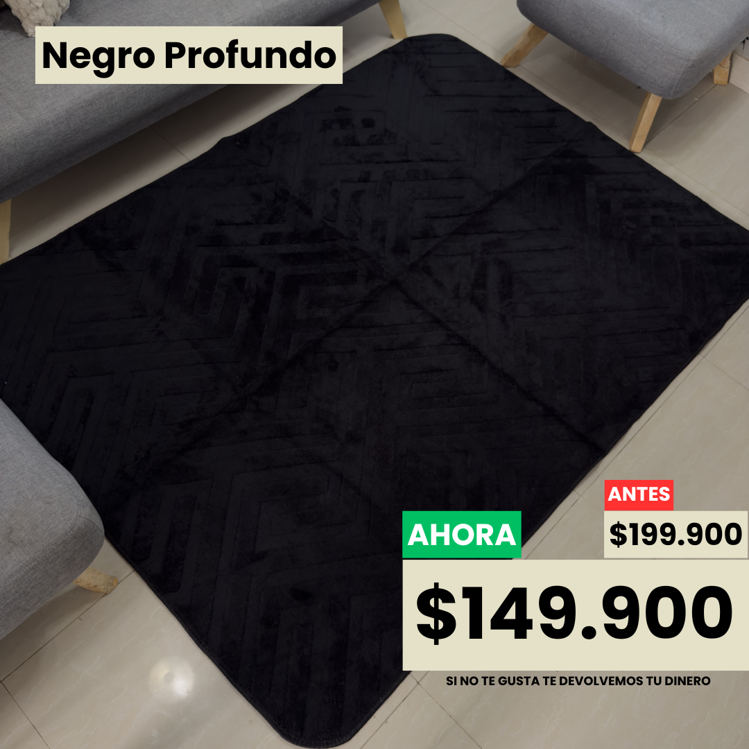 Alfombra Velvet Premium 2 mts x 1,50 mts