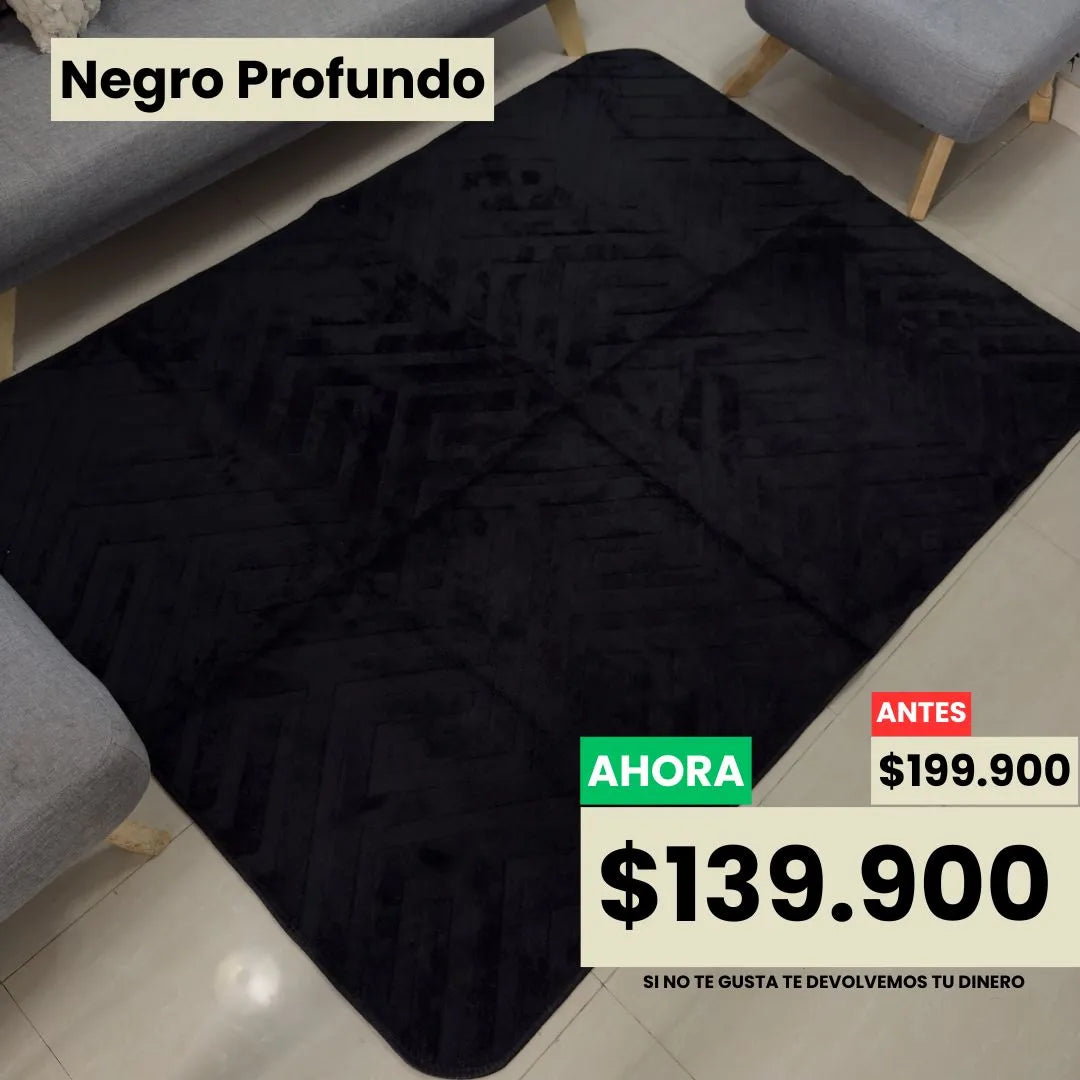Alfombra Velvet Premium 2 mts x 1,50 mts