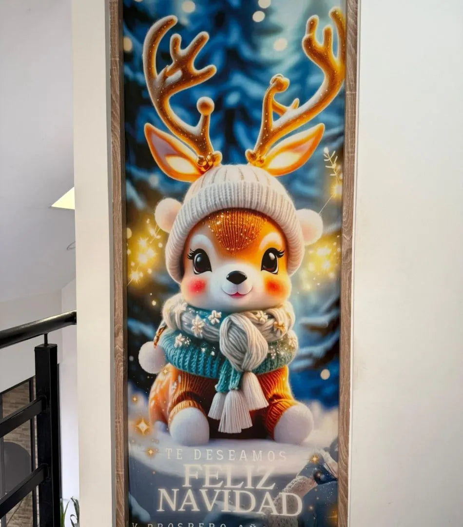 PAGA 1 LLEVA 2 | Funda Navideña para Puerta